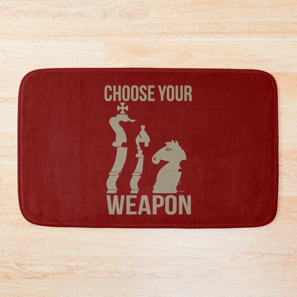 Item preview, Choose Your Weapon Chess designed and sold by overstyle.