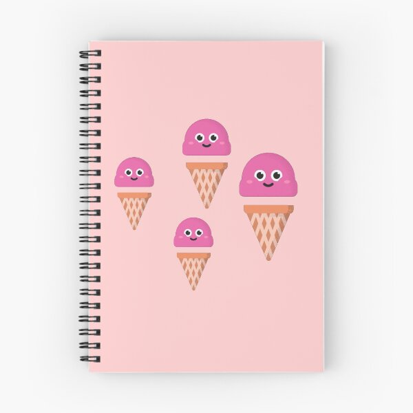 Item preview, Cute strawberry ice cream designed and sold by Sanskrati.