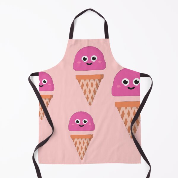 Item preview, Cute strawberry ice cream designed and sold by Sanskrati.