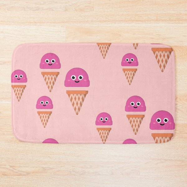Item preview, Cute strawberry ice cream designed and sold by Sanskrati.