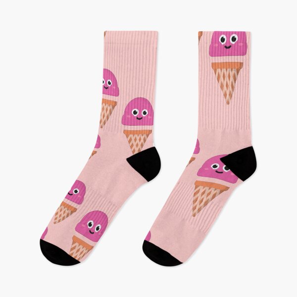 Item preview, Cute strawberry ice cream designed and sold by Sanskrati.