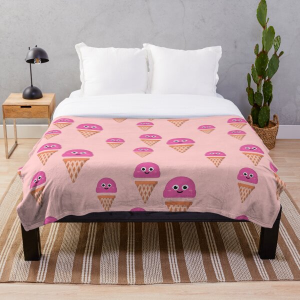 Item preview, Cute strawberry ice cream designed and sold by Sanskrati.