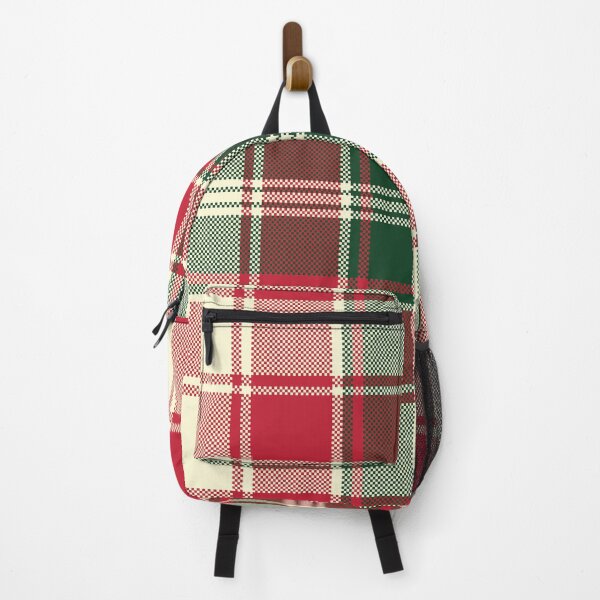 Item preview, Beautiful plaid pattern design in red, green, and yellow designed and sold by Simply-4-Earth.