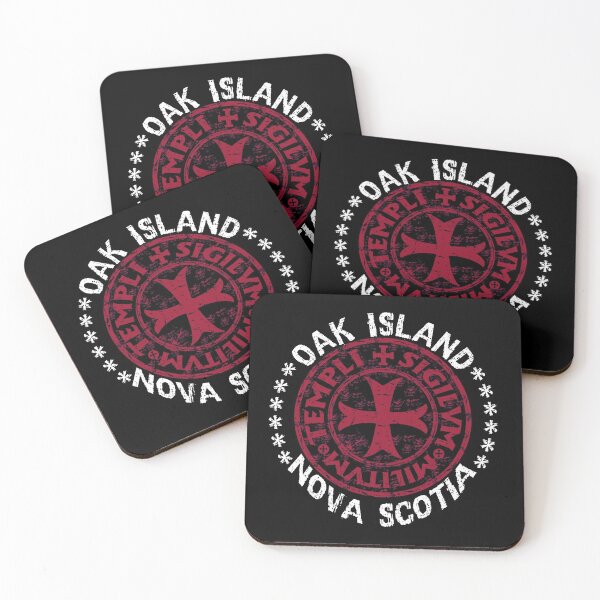 Item preview, Oak Island Treasure Hunter Knights Templar Cross Mystery Nova Scotia designed and sold by TopTeeShop.