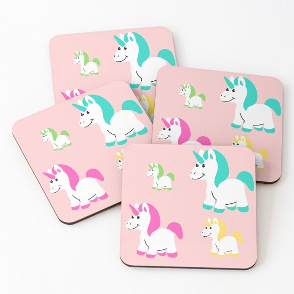 Item preview, Colorful and cute unicorns designed and sold by Sanskrati.