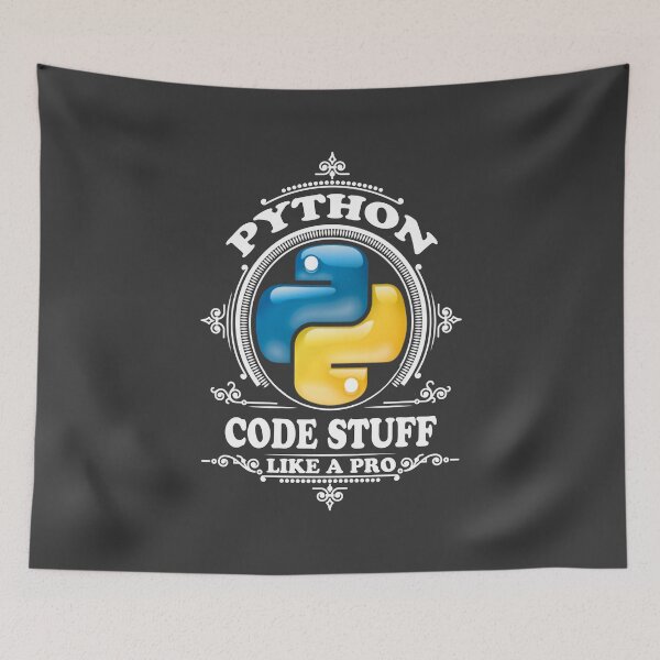 Item preview, Python  - Code Stuff like a Pro W designed and sold by clubtee.