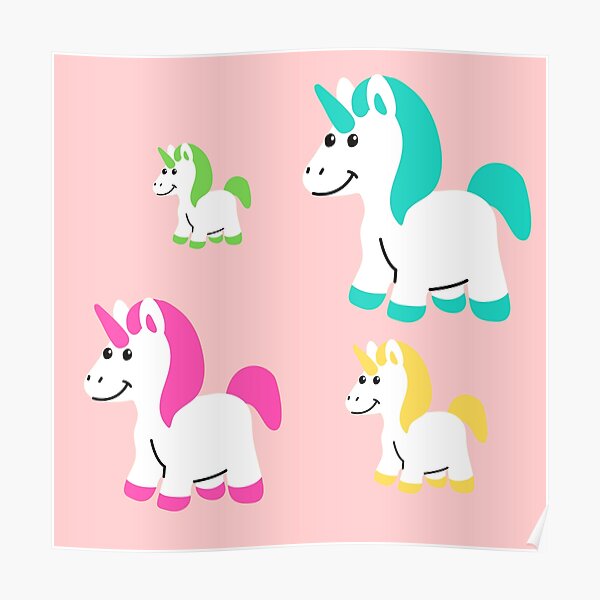 Evil Unicorn Roblox Posters Redbubble - roblox poster id unicorn