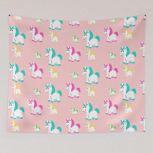 Item preview, Colorful and cute unicorns designed and sold by Sanskrati.