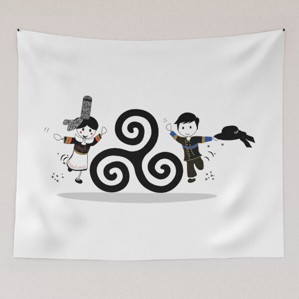 Item preview, the triskel and the Bretons designed and sold by grafikestelle.