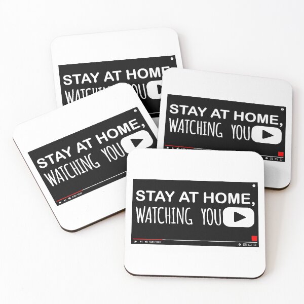 Item preview, STAY AT HOME AND WATCH YOU designed and sold by HAIFAHARIS.