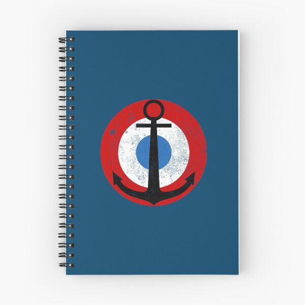 Item preview, Aéronavale - French Naval Aviation Roundel (distressed) designed and sold by StrongVlad.