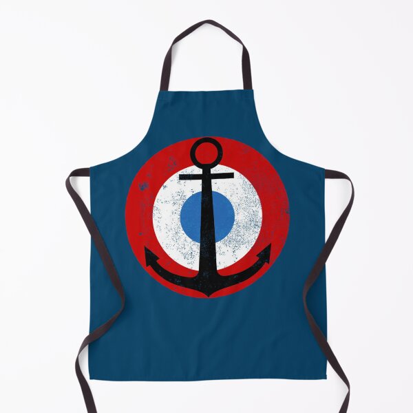 Item preview, Aéronavale - French Naval Aviation Roundel (distressed) designed and sold by StrongVlad.