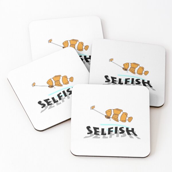 Item preview, Selfish humor fish joke designed and sold by doucelune.