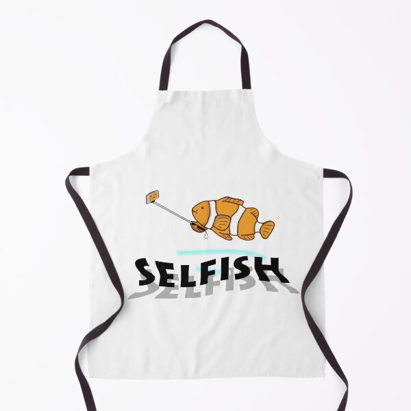 Item preview, Selfish humor fish joke designed and sold by doucelune.