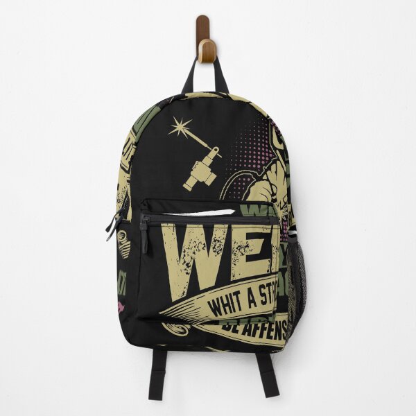 Item preview, Warning Welder Whit A Strong Personality Dirty Mind designed and sold by topartist20.