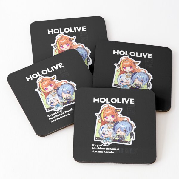 Item preview, Hololive - Kiryu Coco , Amane Kanata and Hoshimachi Suisei designed and sold by Turnershophot.