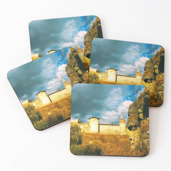 Item preview, Old Fortress against the background of stormy sky designed and sold by helenkaiy.