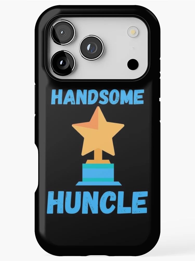 Thumbnail 1 of 4, iPhone Case, Handsome Huncle Trophy designed and sold by DesignsofNote.