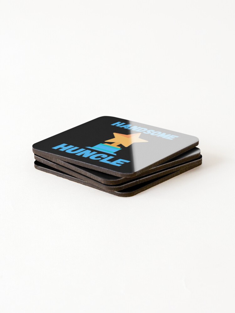 Thumbnail 4 of 5, Coasters (Set of 4), Handsome Huncle Trophy  designed and sold by DesignsofNote.