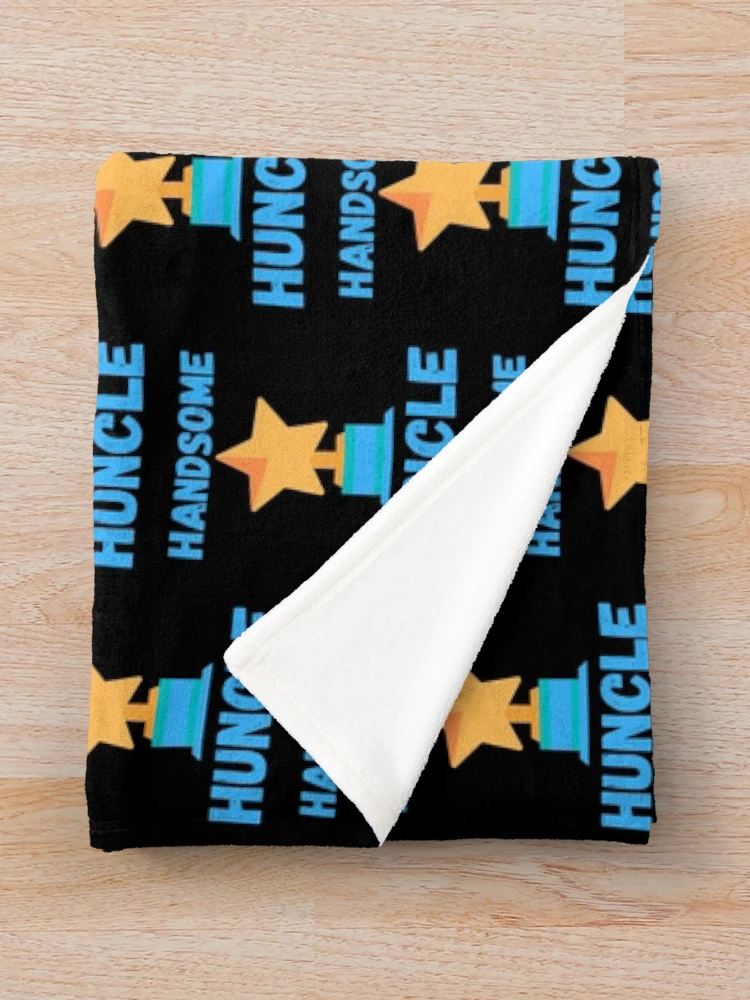 Thumbnail 3 of 6, Throw Blanket, Handsome Huncle Trophy designed and sold by DesignsofNote.