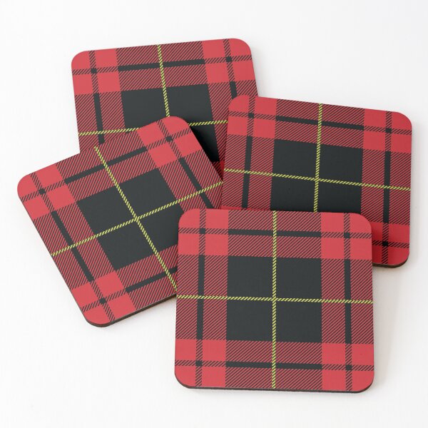Item preview, Beautiful plaid pattern design in red and black designed and sold by Simply-4-Earth.