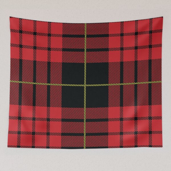 Item preview, Beautiful plaid pattern design in red and black designed and sold by Simply-4-Earth.