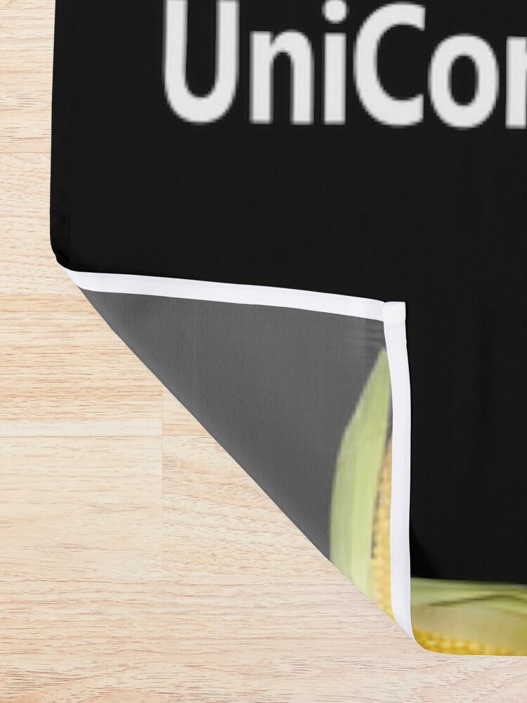 Alternate view of Cute Unicorn Shower Curtain