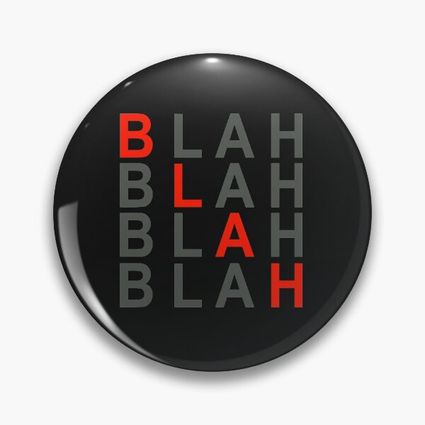 Item preview, Funny Blah Text designed and sold by lmcvinco.