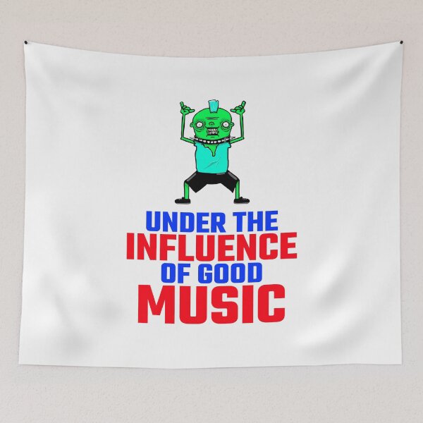Item preview, Under The Influence Of Good Music Art designed and sold by TeesByMark.