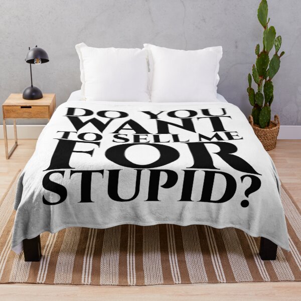 Item preview, Do you want to sell me for stupid - black designed and sold by pASob-dESIGN.