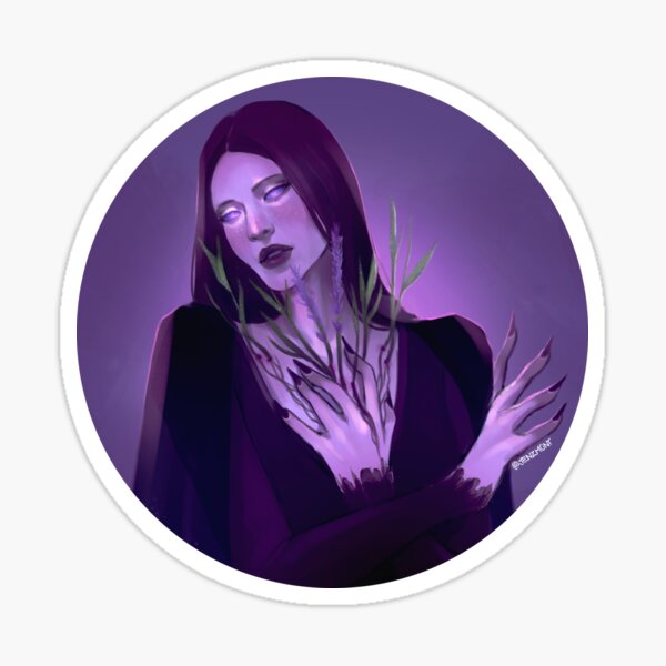 Witchtober: Lavender Sticker