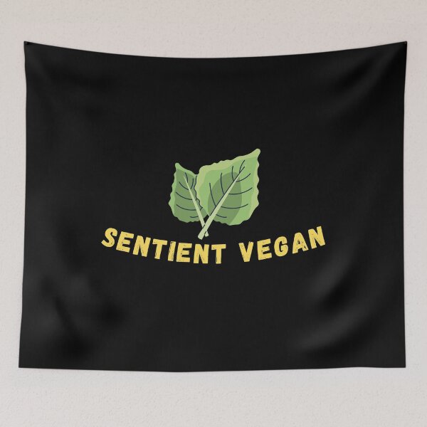 Item preview, Vegan plant based lifestyle design for the sentient being lover.  designed and sold by HaychGee.