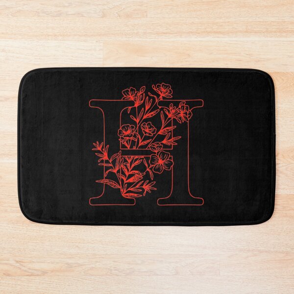 Item preview, FLORAL ALPHABET - H designed and sold by Rabique.