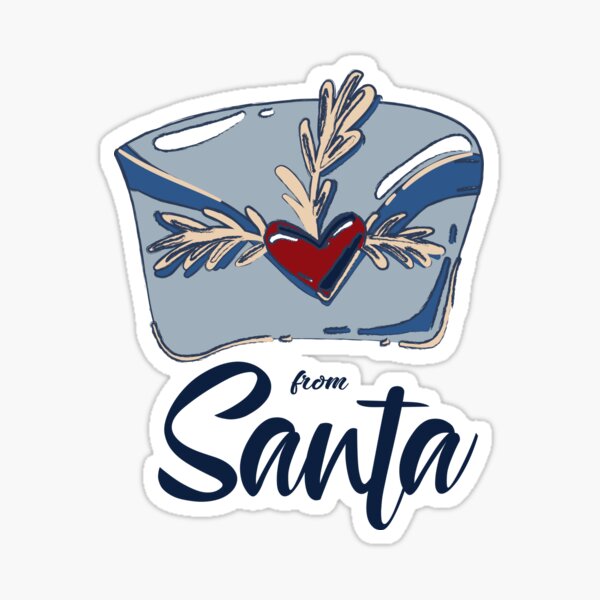 Item preview, Message from Santa - Marry Christmas designed and sold by RSDigitalPrintDesign.