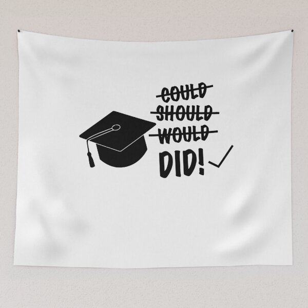 Item preview, Master Bachelor Degree Could Should Would Did! Completion Graduate University Diploma designed and sold by tarek25.