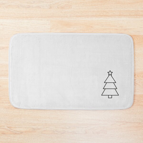 Item preview, Minimal Christmas Tree Outline designed and sold by ennbe.