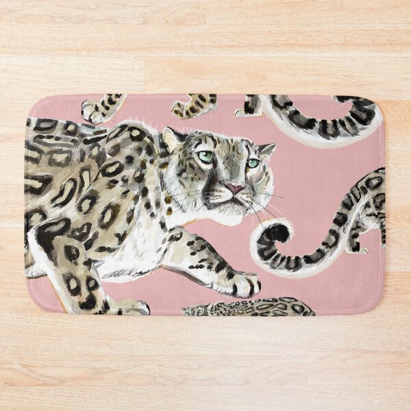 Item preview, Snow Leopard in Pink #1 designed and sold by belettelepink.