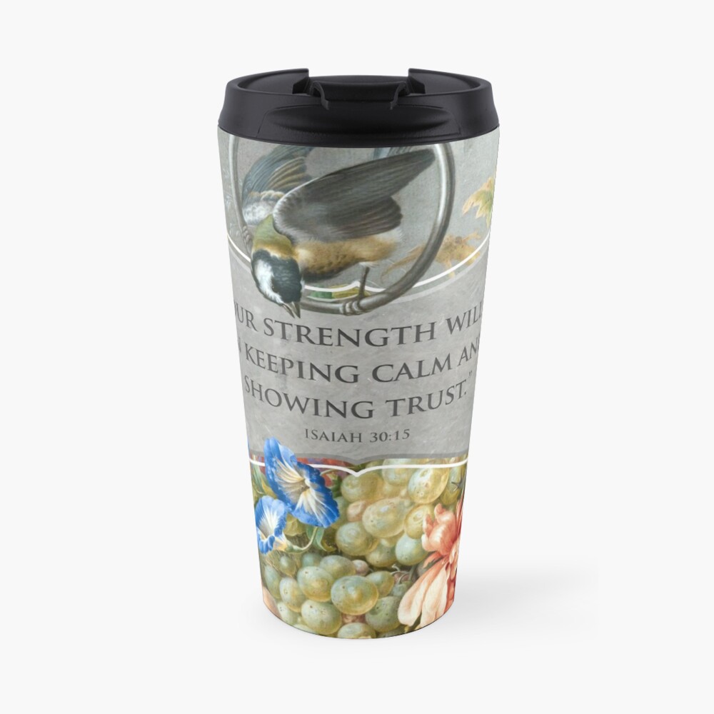 2021 YEARTEXT (Fruits and Flowers) Travel Mug