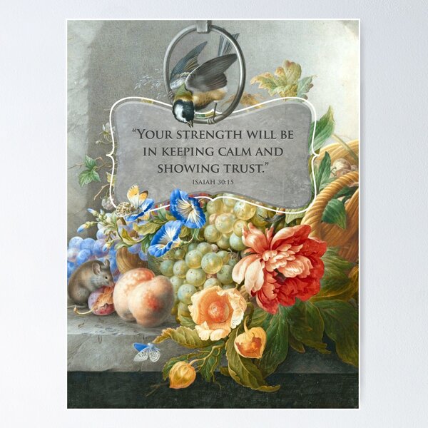 Item preview, 2021 YEARTEXT (Fruits and Flowers) designed and sold by Paper Bee Gift Shop.