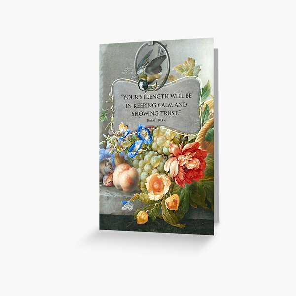 Item preview, 2021 YEARTEXT (Fruits and Flowers) designed and sold by Paper Bee Gift Shop.