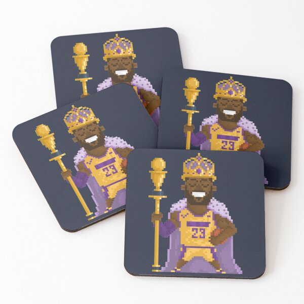 Item preview, Pixel Retro King Lebron James NBA 2020 designed and sold by ColnataHoerace.