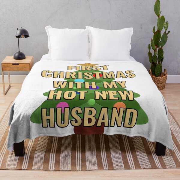 Item preview, First Christmas With My Hot New Husband Married Couple designed and sold by LightBeacon.