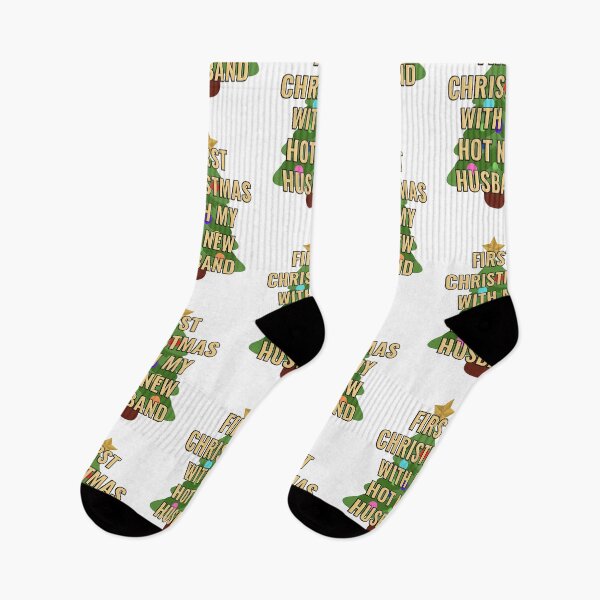 Item preview, First Christmas With My Hot New Husband Married Couple designed and sold by LightBeacon.