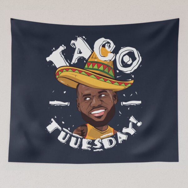 Item preview, Taco Tuesday Lebron James designed and sold by ColnataHoerace.
