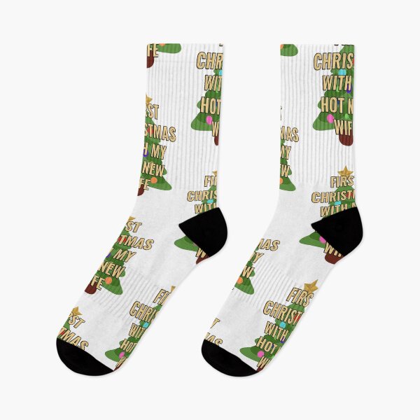 Item preview, First Christmas With My Hot New Wife Married Couple designed and sold by LightBeacon.