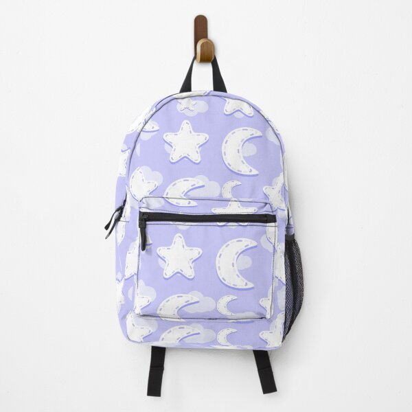 Item preview, Violet Nursery Moon and Stars Pattern designed and sold by everything4eva.
