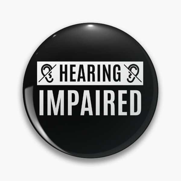 Item preview, Emblem For The Hearing Impaired designed and sold by m95sim.