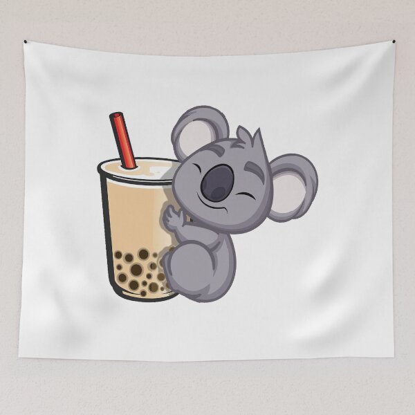 Item preview, kawaii koala boba designed and sold by AdoteE.