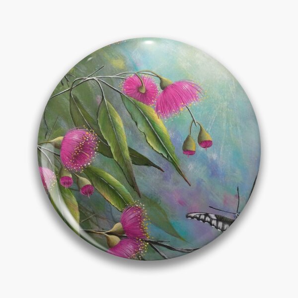 Item preview, Butterfly and gum blossoms designed and sold by Debra Dickson.
