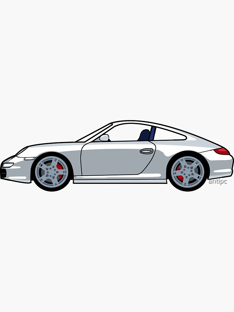 Porsche 911 Carrera 4S Sticker